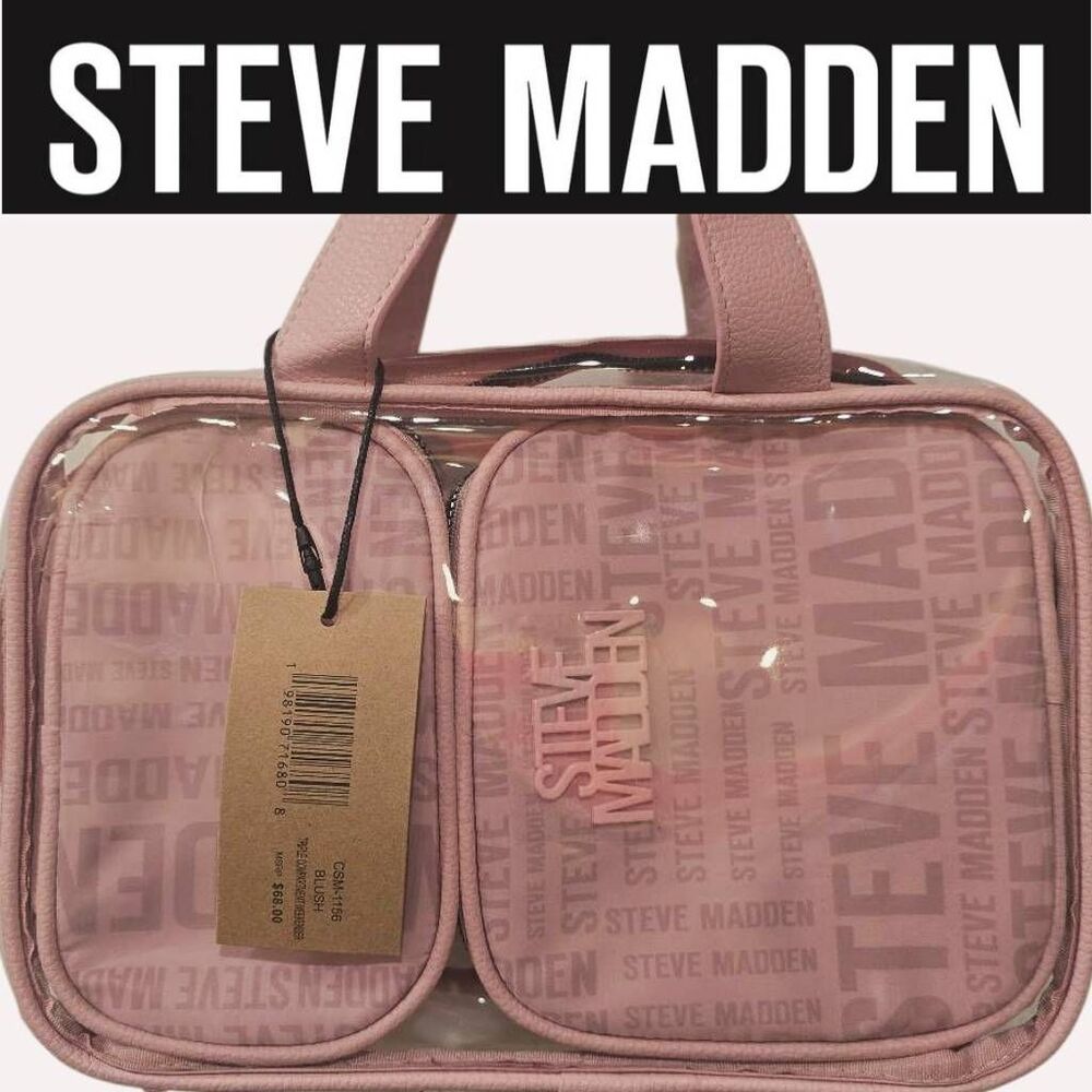 Steve Madden‎ Travel Compartment Weekender- Blush